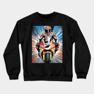 Race Bike Crewneck Sweatshirt